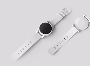 Minimalist smartwatch product card